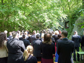 Die Fatima Grotte in Naumburg (Foto: Karl-Franz Thiede)